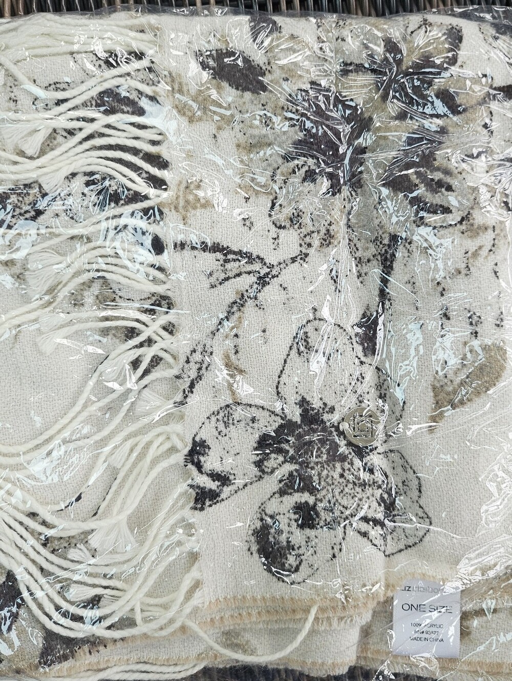Liz Claiborne Fringe Scarf